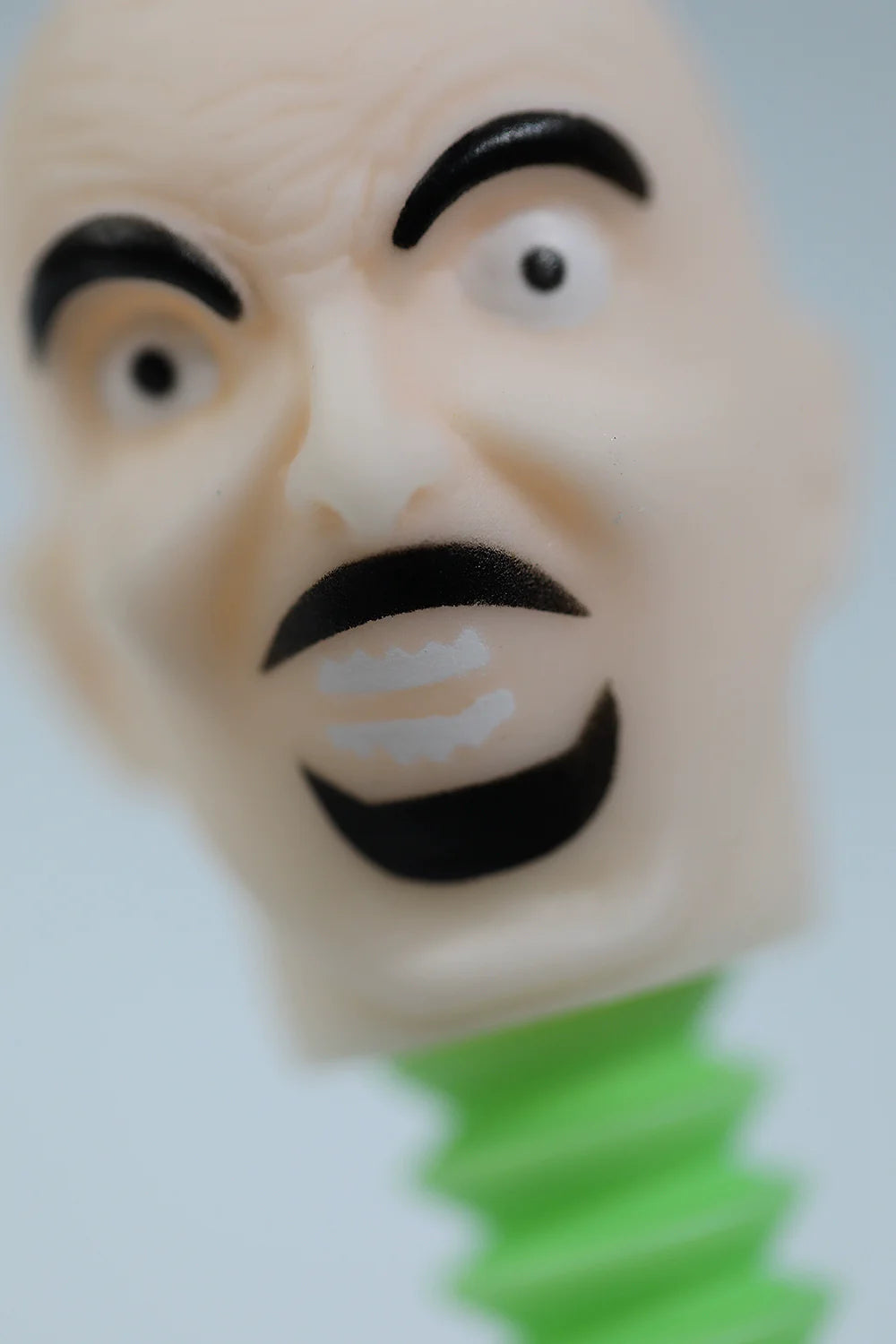 NZdoll! Bored? A little bald guy drills out of the toilet! Extendable, toy.